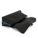 Borsa patta Kendall orizz pelle nera Loristella<BR/> 