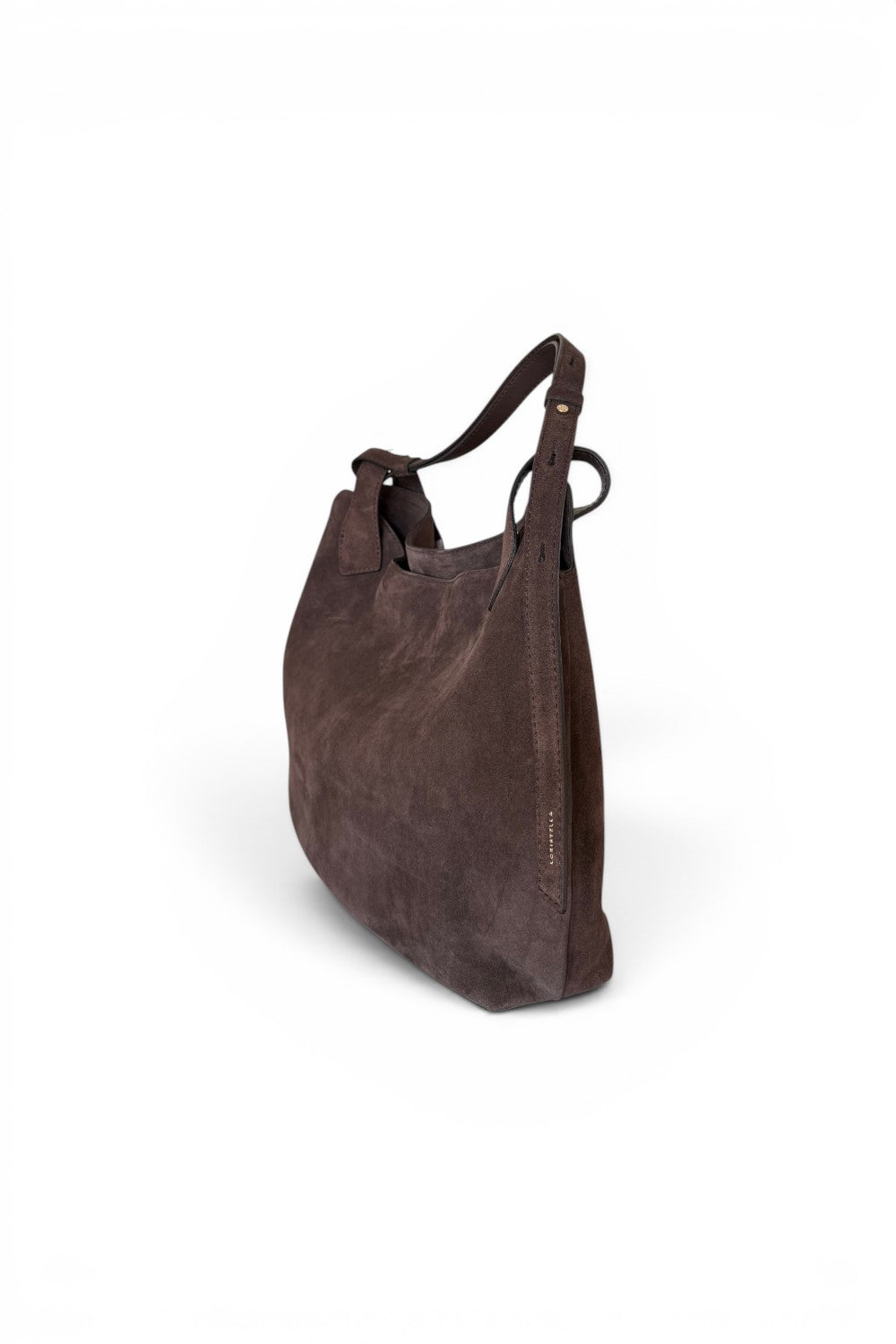 Borsa tracolla Mary suede cioccolato Loristella<BR/> 