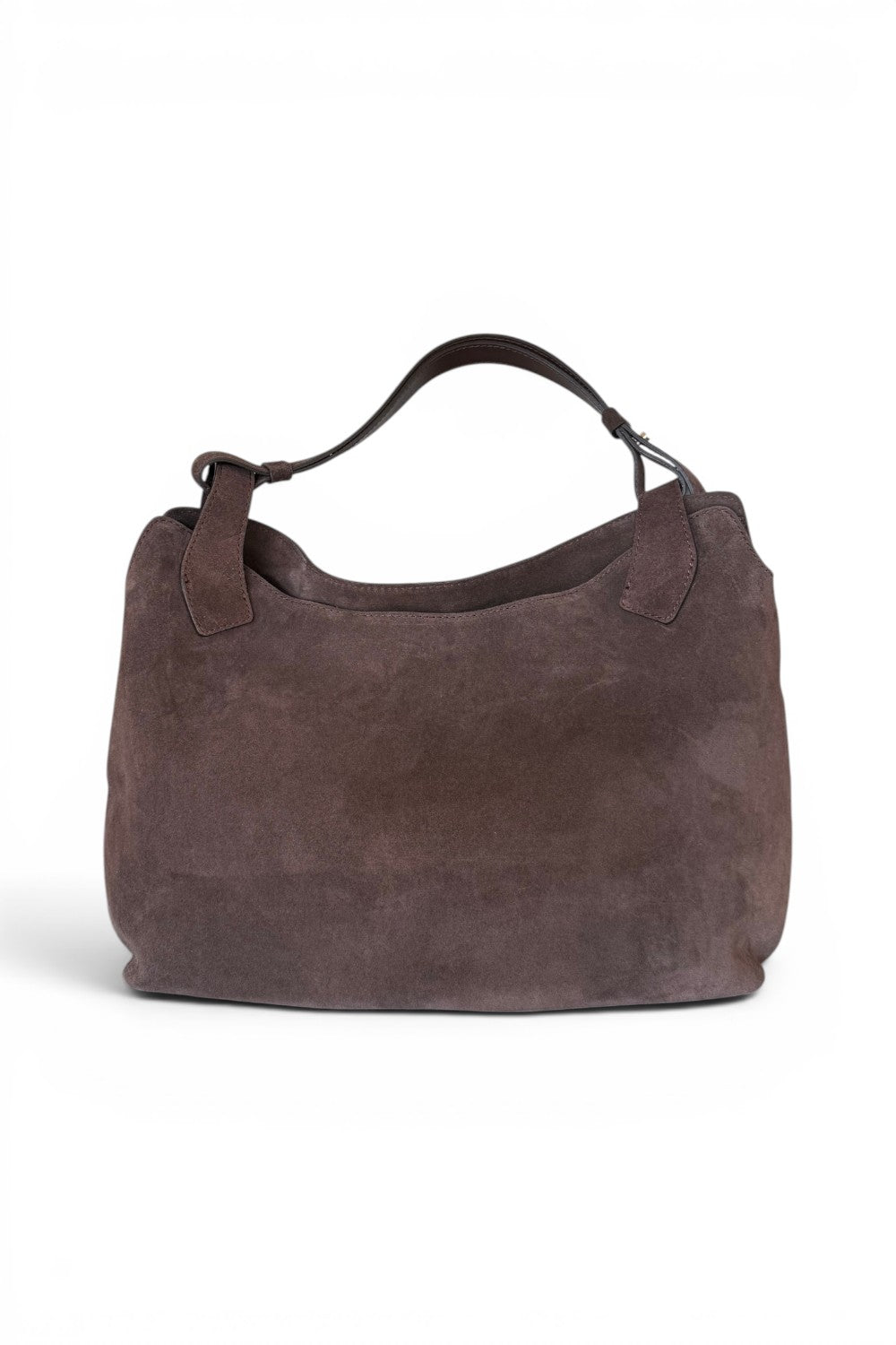 Borsa tracolla Mary suede cioccolato Loristella<BR/> 