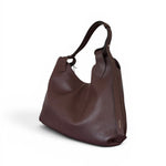 Borsa tracolla Mary pelle cioccolato Loristella<BR/> 