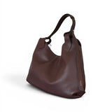Borsa tracolla Mary pelle cioccolato Loristella<BR/> 