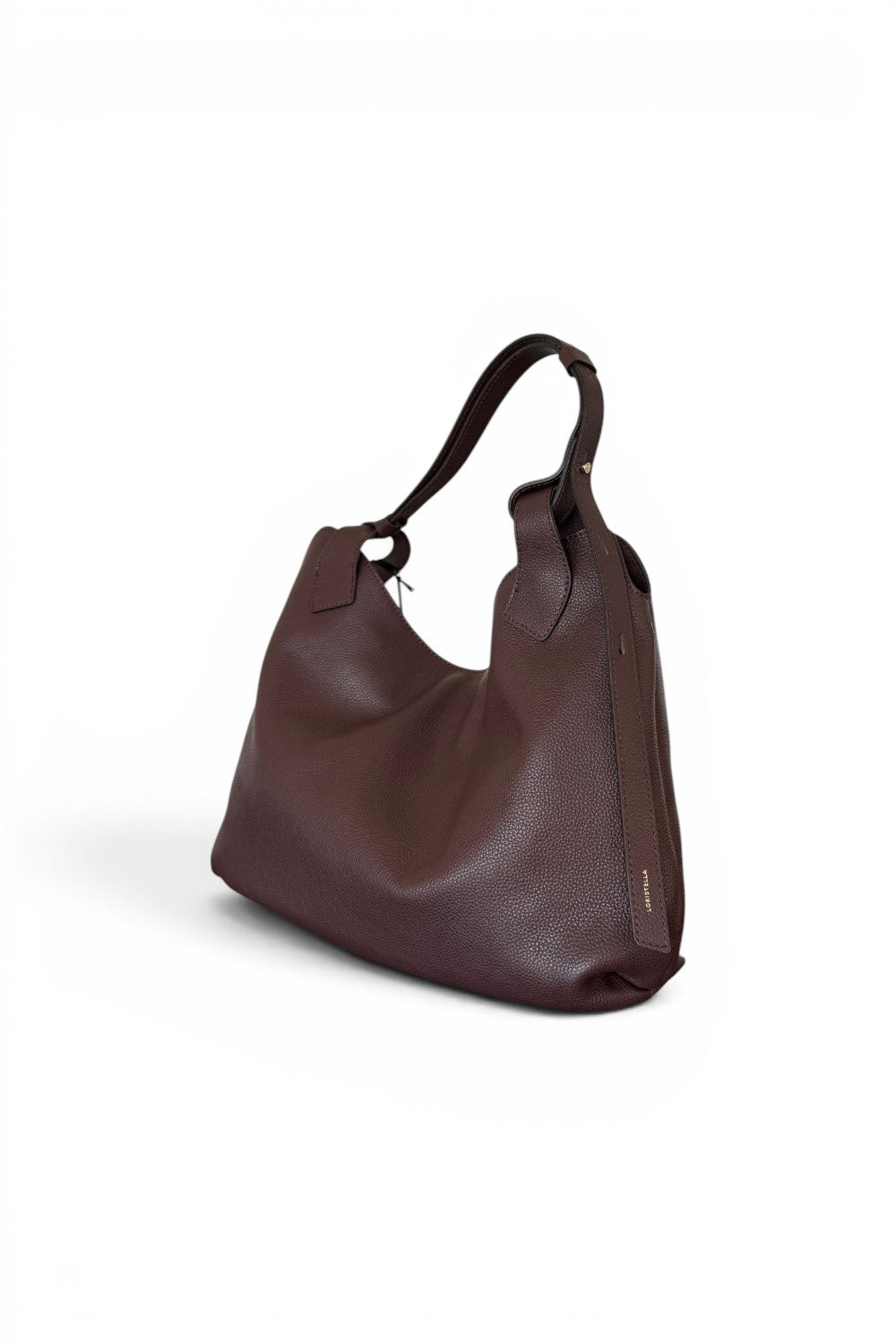 Borsa tracolla Mary pelle cioccolato Loristella<BR/> 