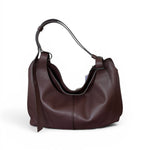 Borsa tracolla Mary pelle cioccolato Loristella<BR/> 