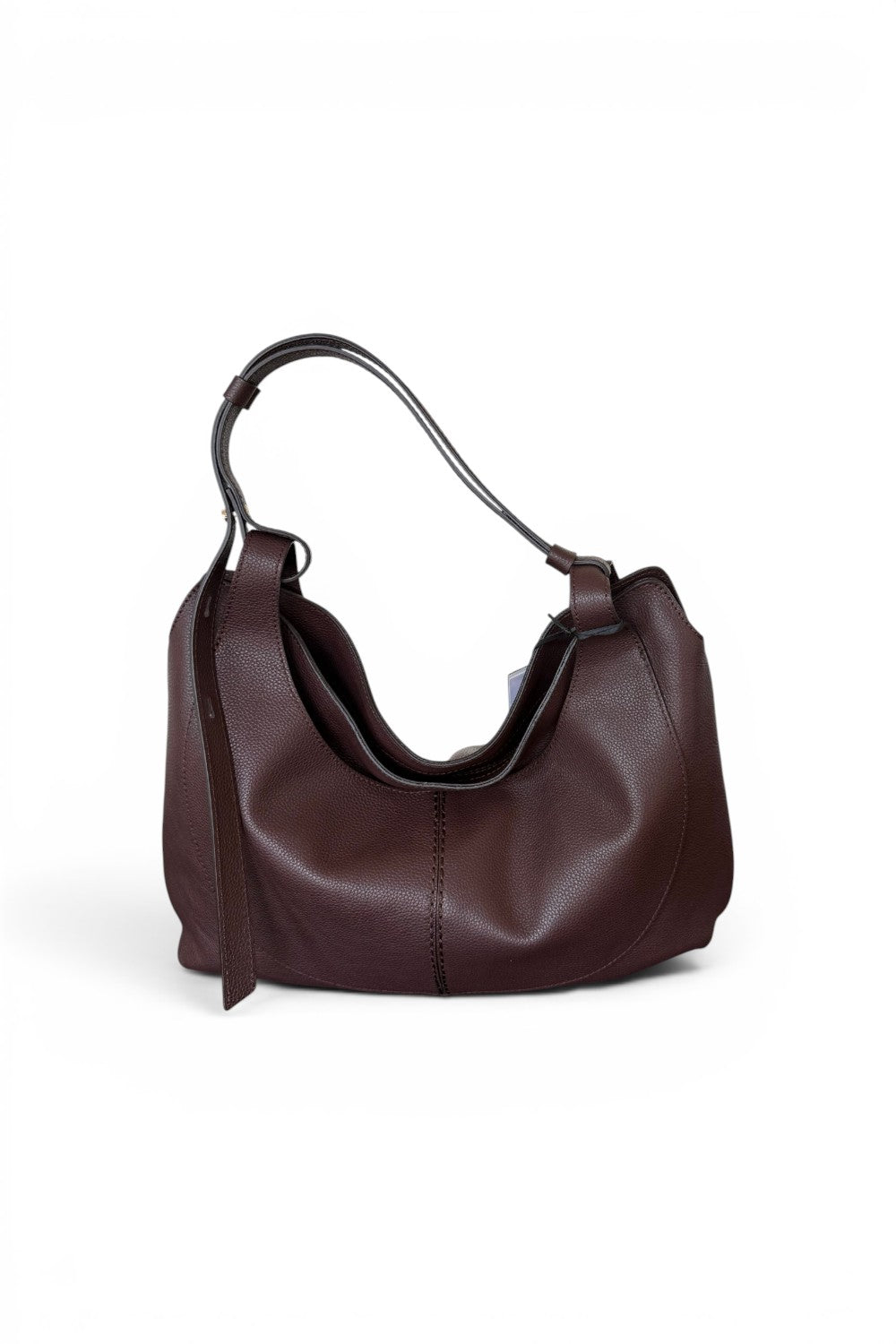 Borsa tracolla Mary pelle cioccolato Loristella<BR/> 