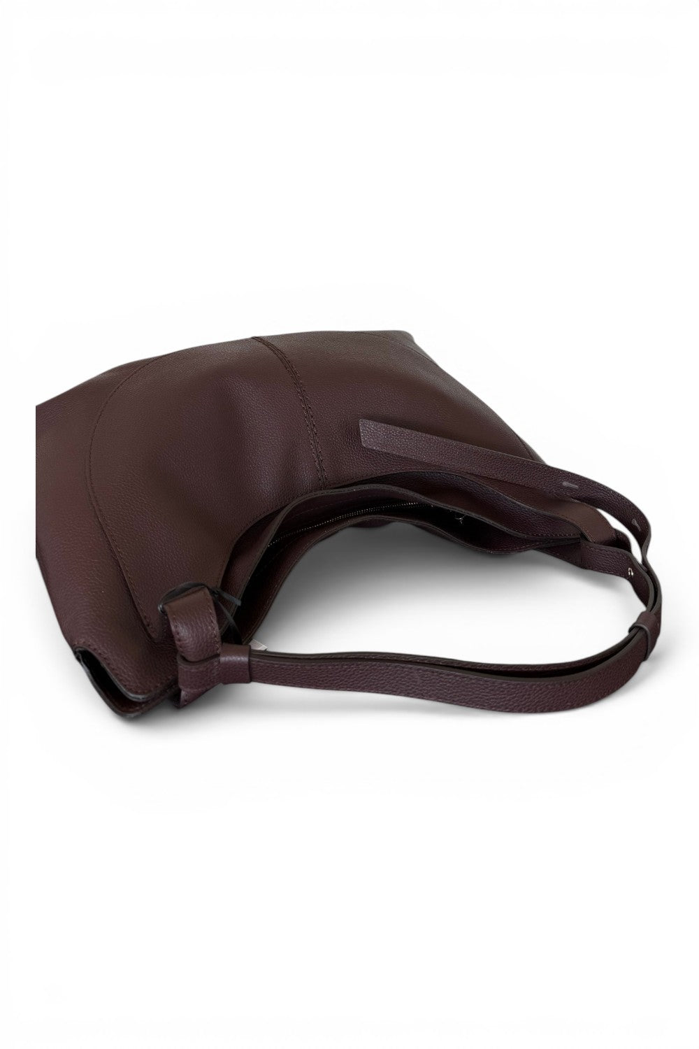 Borsa tracolla Mary pelle cioccolato Loristella<BR/> 
