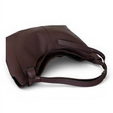 Borsa tracolla Mary pelle cioccolato Loristella<BR/> 