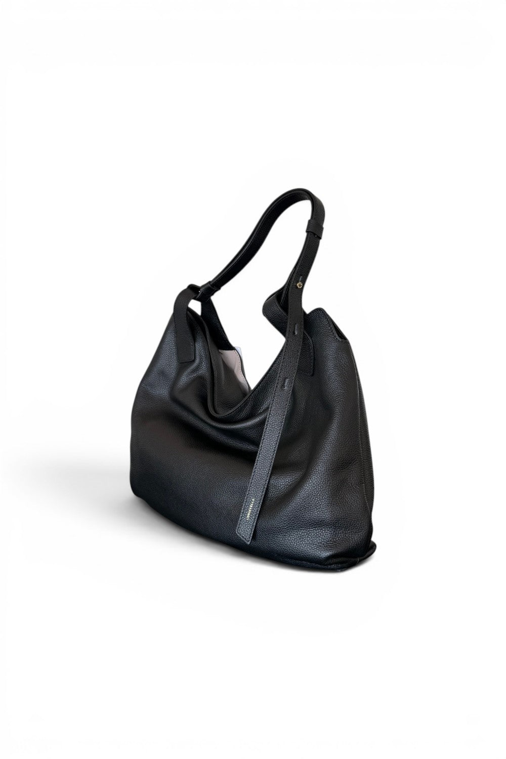 Borsa tracolla Mary pelle nera Loristella<BR/> 
