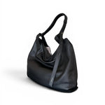 Borsa tracolla Mary pelle nera Loristella<BR/> 