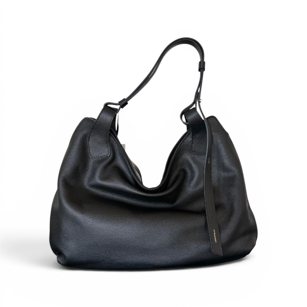 Borsa tracolla Mary pelle nera Loristella<BR/> 