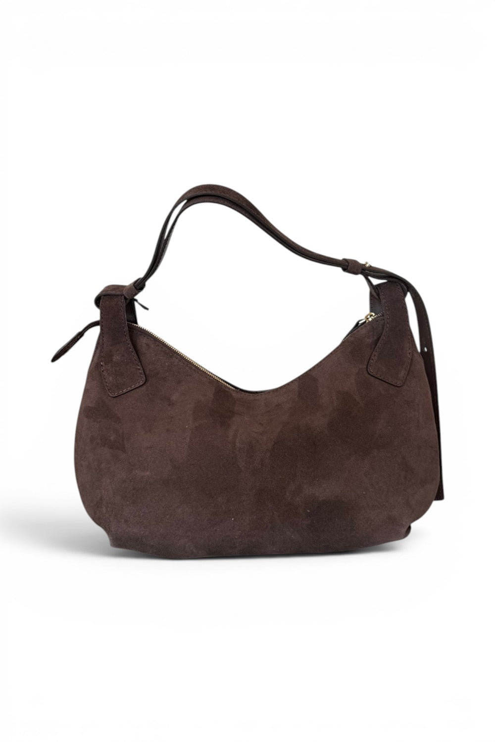 Borsa tracolla Mary piccola suede cioccolato Loristella<BR/> 