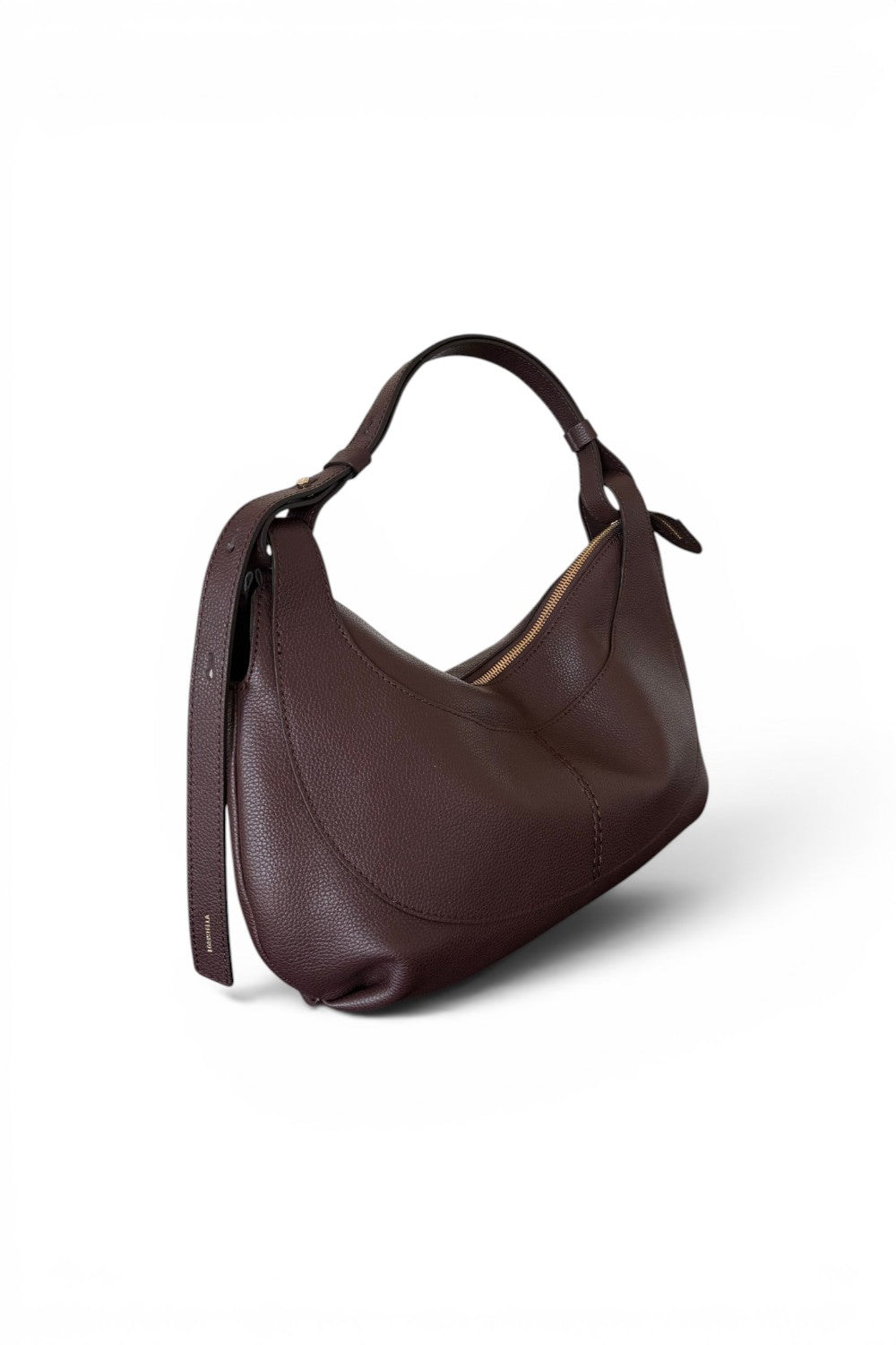 Borsa tracolla Mary piccola pelle cioccolato Loristella<BR/> 