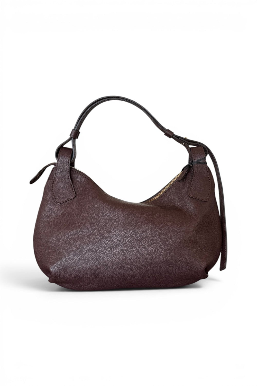 Borsa tracolla Mary piccola pelle cioccolato Loristella<BR/> 
