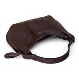 Borsa tracolla Mary piccola pelle cioccolato Loristella<BR/> 