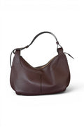 Borsa tracolla Mary piccola pelle cioccolato Loristella