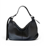 Borsa tracolla Mary piccola pelle nera Loristella<BR/> 
