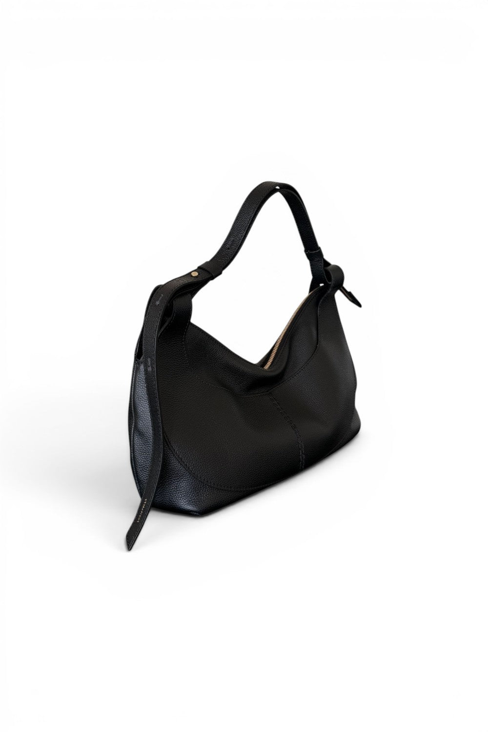 Borsa tracolla Mary piccola pelle nera Loristella<BR/> 