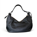 Borsa tracolla Mary piccola pelle nera Loristella<BR/> 