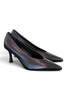 Decolté pelle nera tc 70 Matteo Pitti