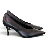 Decolté pelle nera tc 70 Matteo Pitti 