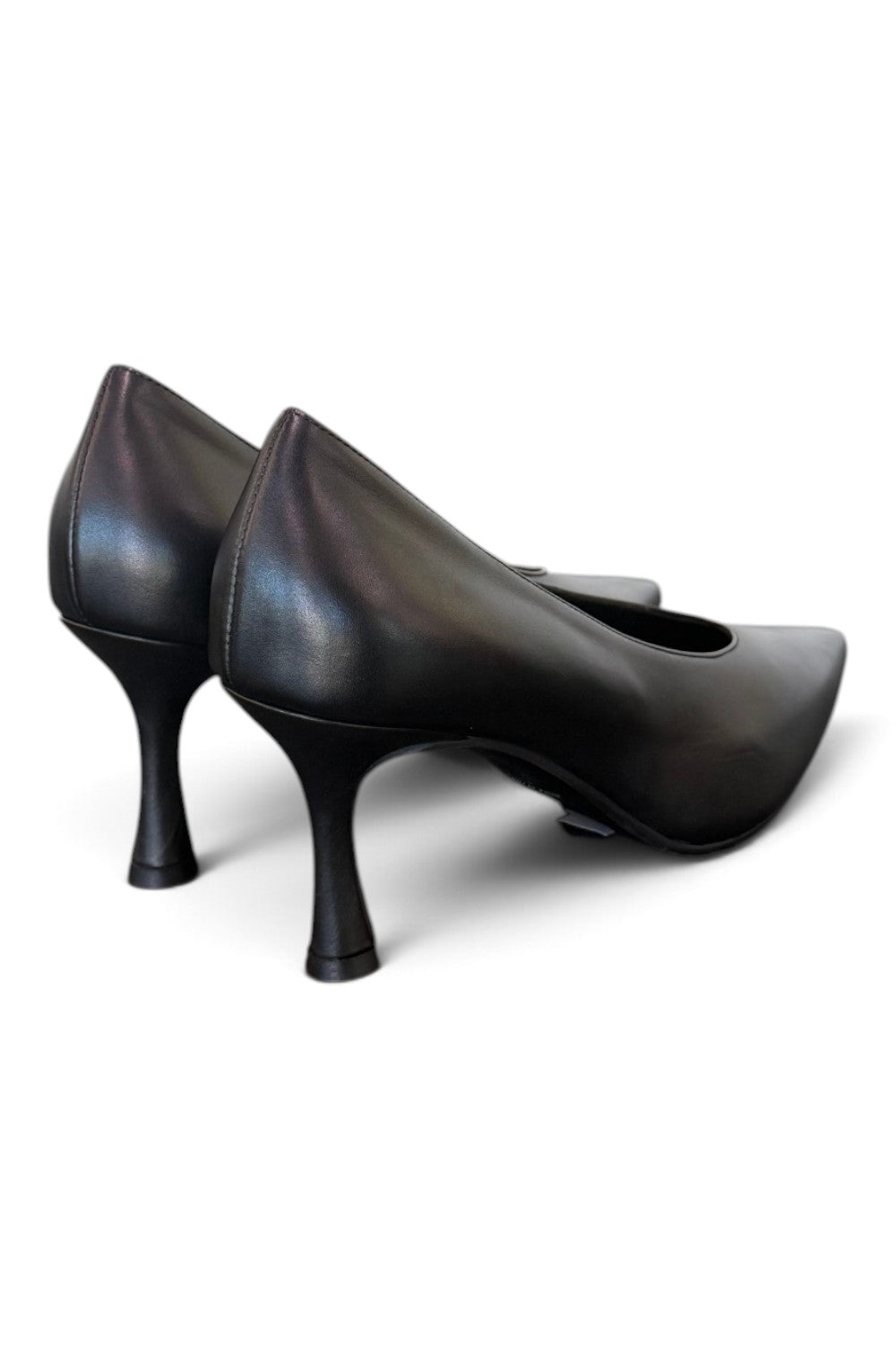 Decolté pelle nera tc 70 Matteo Pitti 