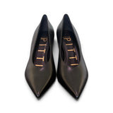 Decolté pelle nera tc 70 Matteo Pitti 