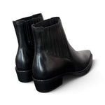 Stivaletto texano pelle nera Mjus<BR/> 