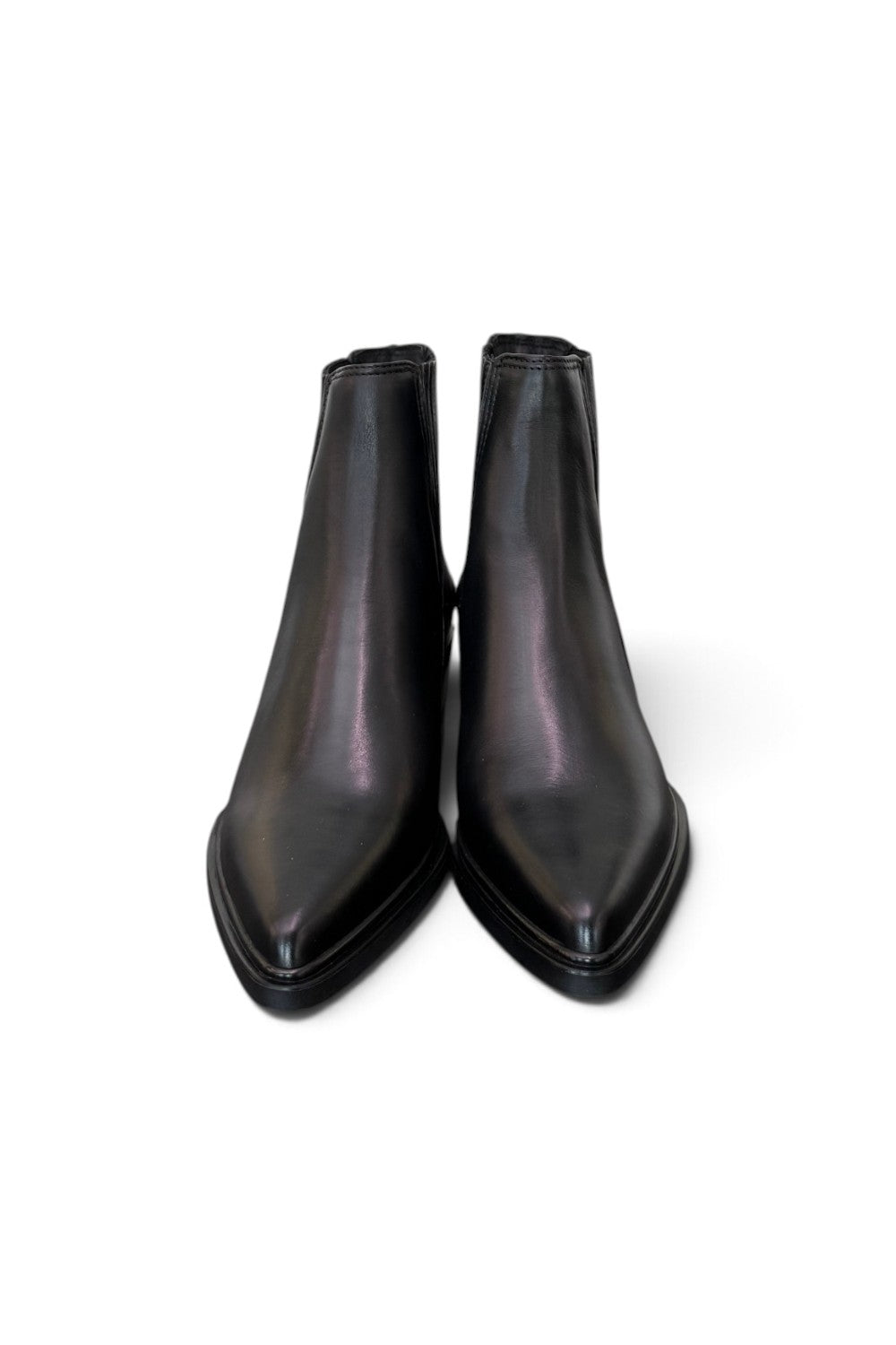 Stivaletto texano pelle nera Mjus<BR/> 
