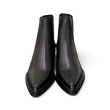 Stivaletto texano pelle nera Mjus<BR/> 