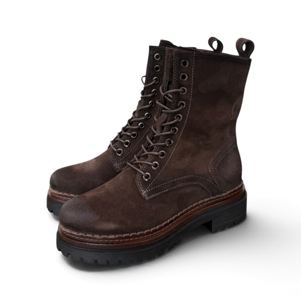 Anfibio donna suede caffè Mjus<BR/> 