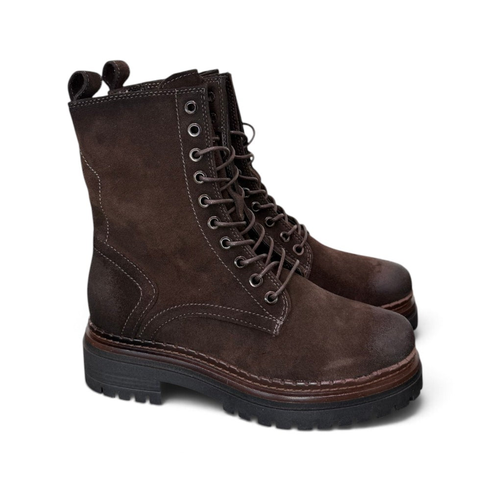 Anfibio donna suede caffè Mjus<BR/> 