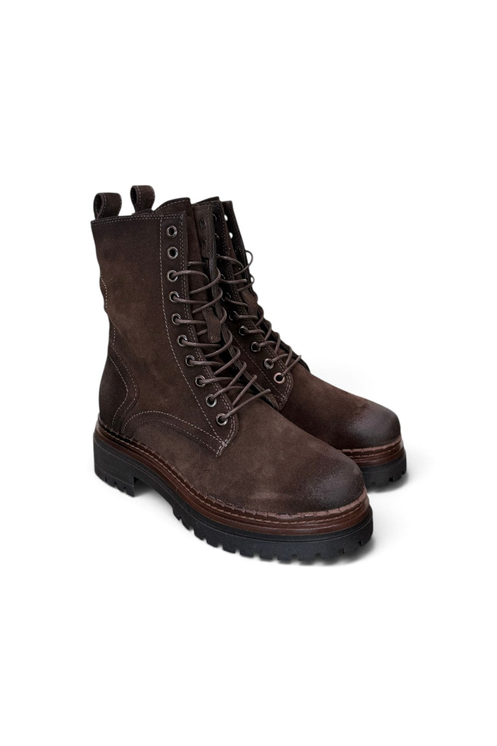 Anfibio donna suede caffè Mjus<BR/> 