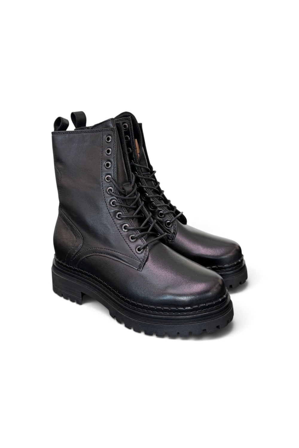 Anfibio donna pelle nera Mjus<BR/> 