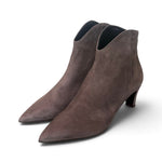 Stivaletto camoscio smog Napoleoni<BR/> 