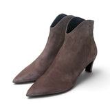 Stivaletto camoscio smog Napoleoni<BR/> 