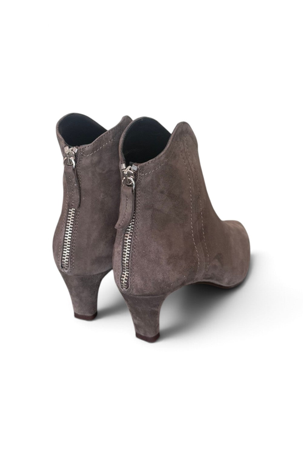 Stivaletto camoscio smog Napoleoni<BR/> 