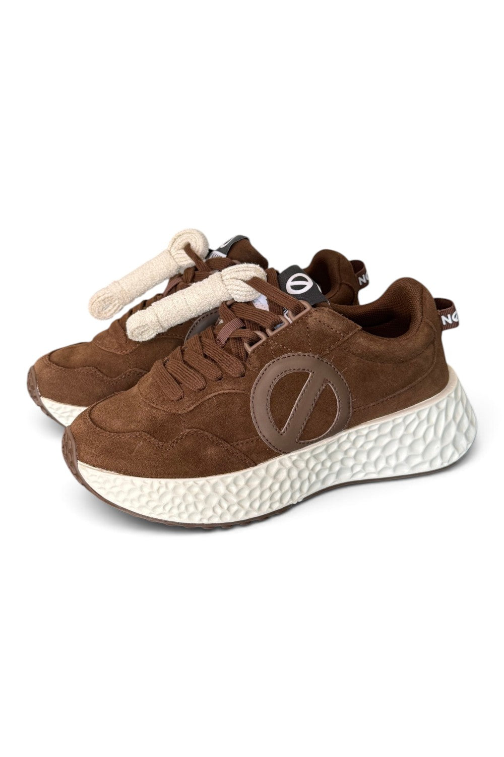 Sneaker No-Name donna Carter Jogger suede testa di moro 
