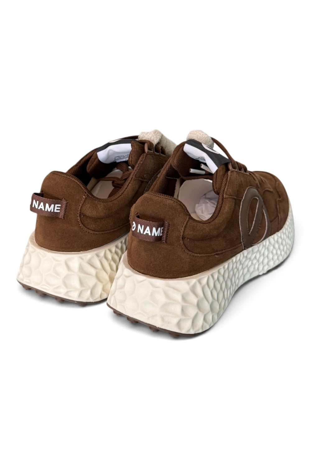 Sneaker No-Name donna Carter Jogger suede testa di moro 