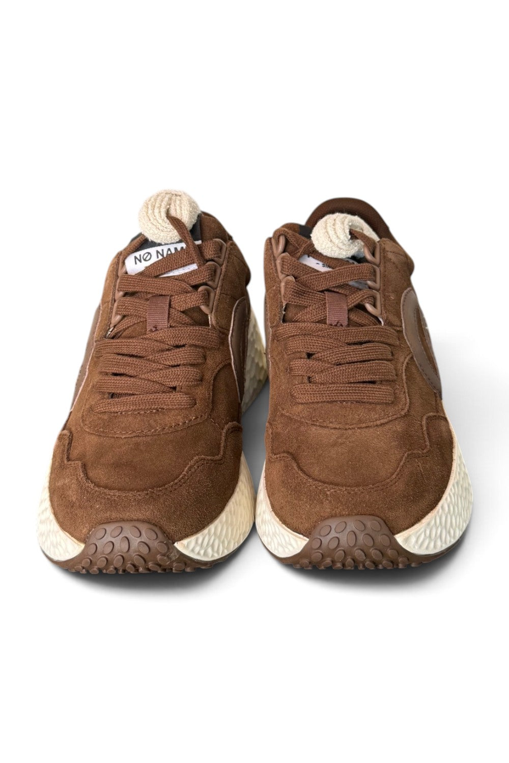 Sneaker No-Name donna Carter Jogger suede testa di moro 
