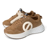 Sneaker No-Name donna Carter Jogger suede nocciola 