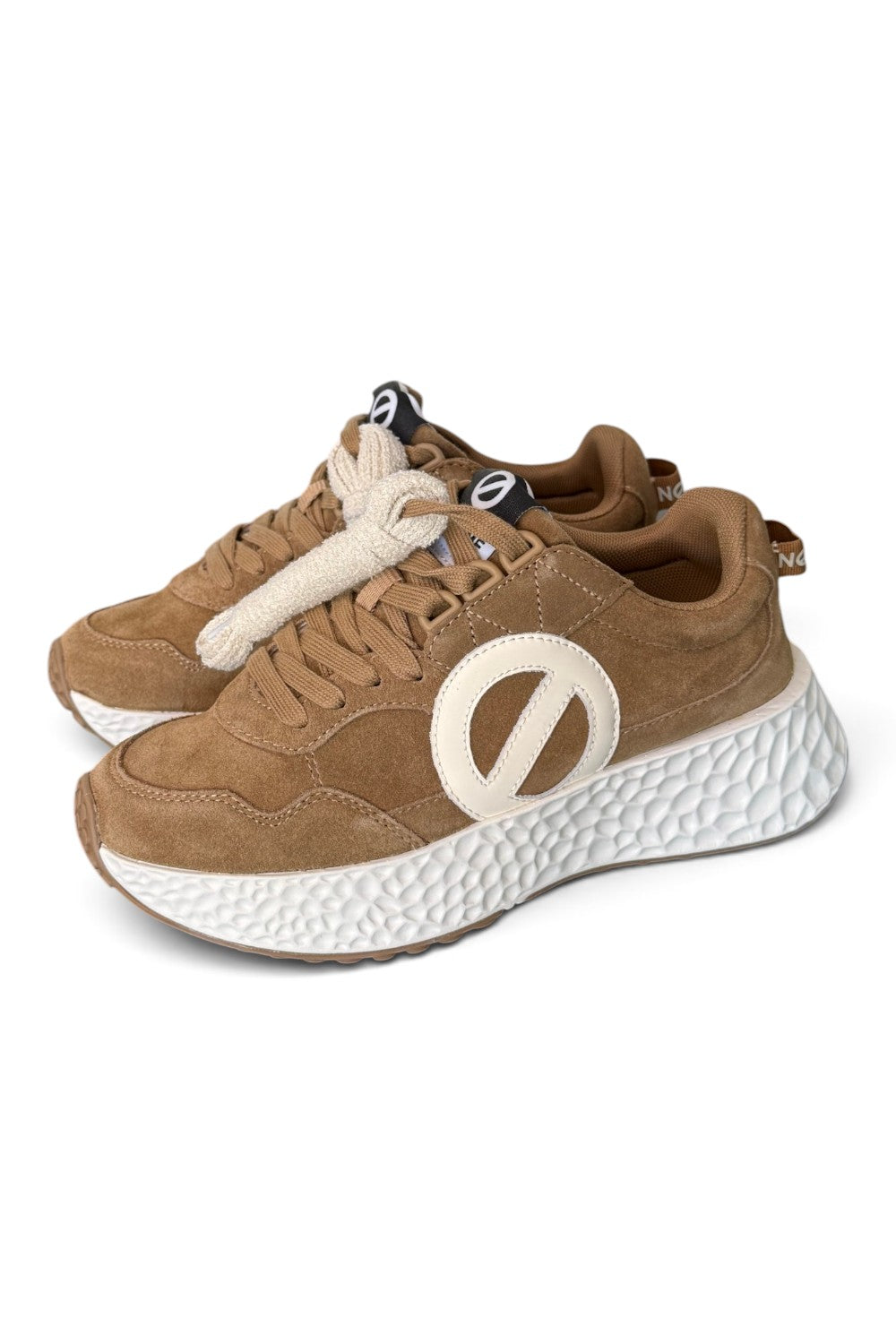 Sneaker No-Name donna Carter Jogger suede nocciola 