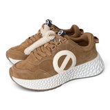 Sneaker No-Name donna Carter Jogger suede nocciola 