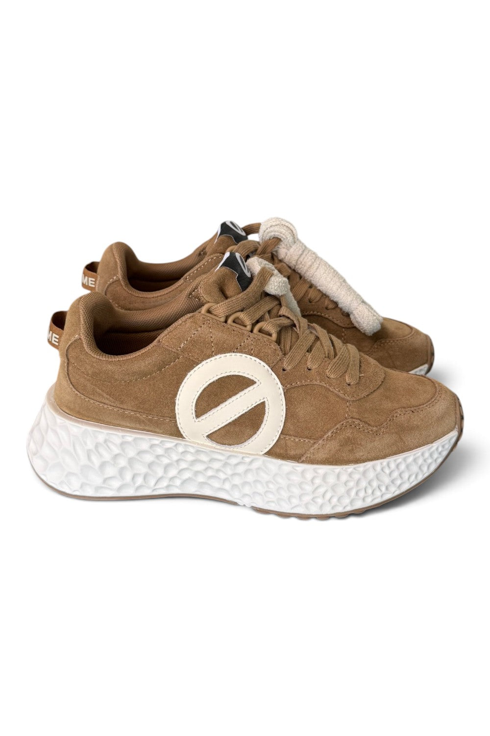 Sneaker No-Name donna Carter Jogger suede nocciola 