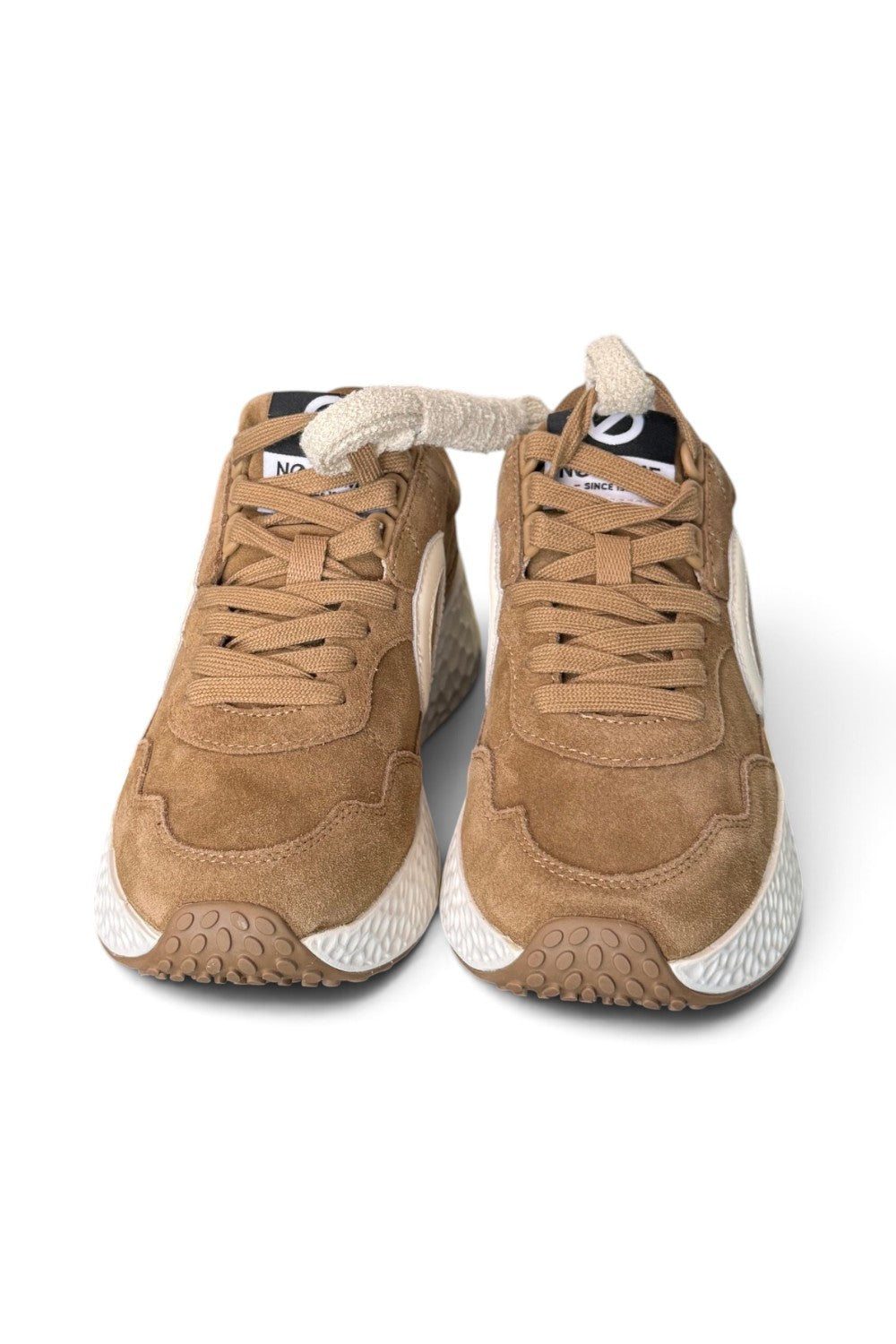 Sneaker No-Name donna Carter Jogger suede nocciola 