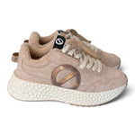 Sneaker No-Name suede beige Carter imbottita 