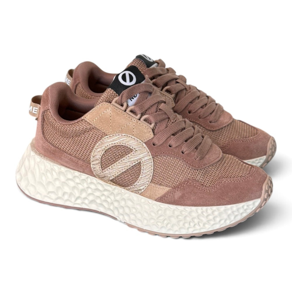 Sneaker No-Name Carter marrone malva donna 