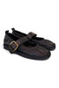 Ballerina cintino pelle nera Palomitas
