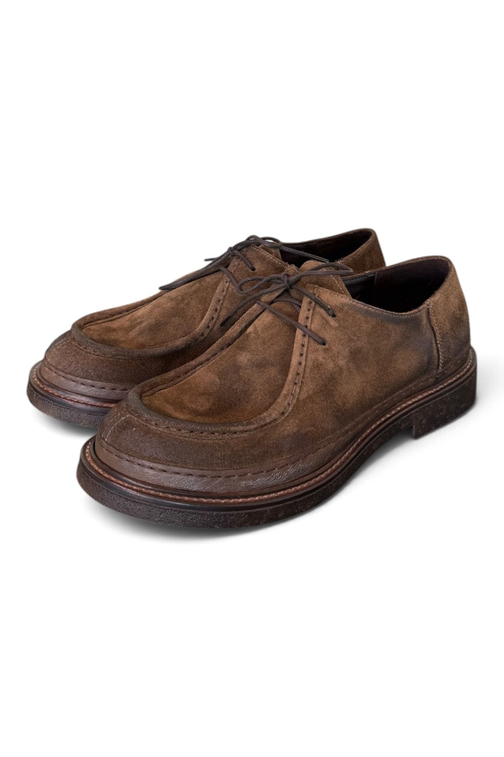 Allacciato ingegnere camoscio teak Pawelks 