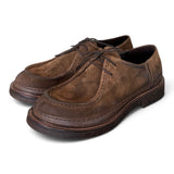 Allacciato ingegnere camoscio teak Pawelks 