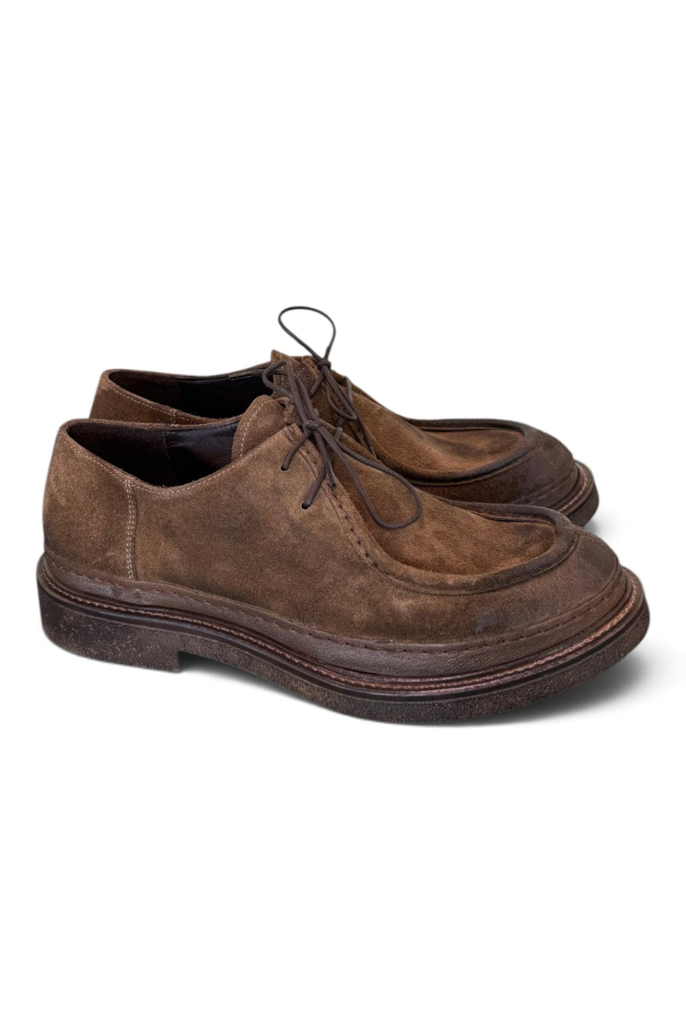 Allacciato ingegnere camoscio teak Pawelks 