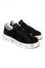 Premiata sneaker Belle 8595 donna nera strass